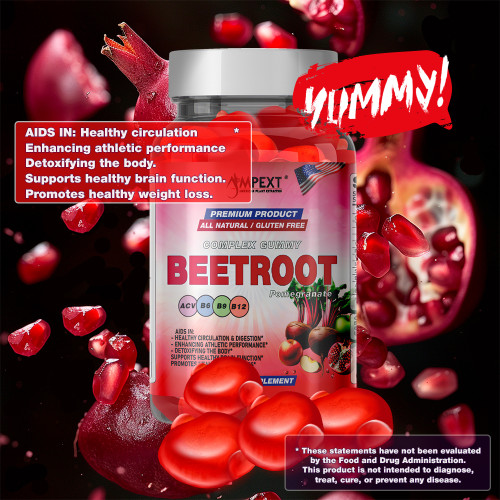 Beetroot Complex Gummies, 60ct Beetroot Complex Gummies, 60ct