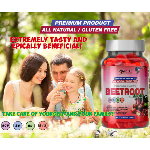 Beetroot Complex Gummies, 60ct Beetroot Complex Gummies, 60ct