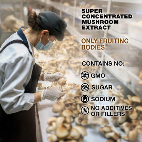 Agaricus Blazei (Agaricus blazei Murill) Mushroom Extract, 90ct Agaricus Blazei (Agaricus blazei Murill) Mushroom Extract, 90ct