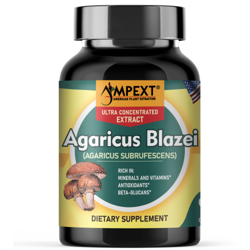 Agaricus Blazei (Agaricus blazei Murill) Mushroom Extract, 90ct Agaricus Blazei (Agaricus blazei Murill) Mushroom Extract, 90ct