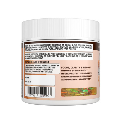 12-IN-1 Dozen Synergy Power™ Mushroom Extract, 100g 12-IN-1 Dozen Synergy Power™ Mushroom Extract, 100g