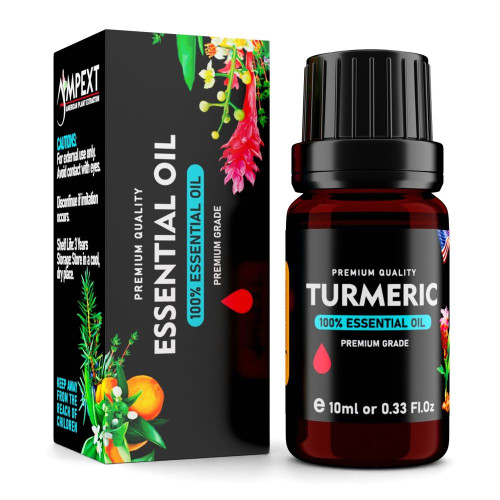 Turmeric (Curcuma longa) 100% Essential Oil, Premium Grade, 10ml Turmeric (Curcuma longa) 100% Essential Oil, Premium Grade, 10ml