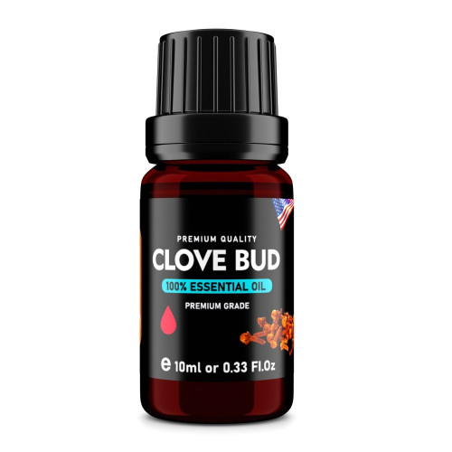 Clove Bud (Syzygium aromaticum) 100% Essential Oil, Premium Grade, 10ml Clove Bud (Syzygium aromaticum) 100% Essential Oil, Premium Grade, 10ml
