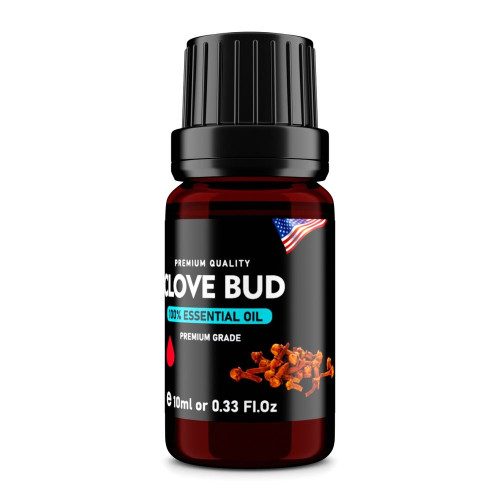 Clove Bud (Syzygium aromaticum) 100% Essential Oil, Premium Grade, 10ml Clove Bud (Syzygium aromaticum) 100% Essential Oil, Premium Grade, 10ml