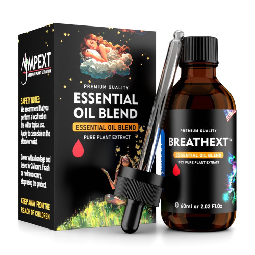 Breathext™ Essential Oil Blend, Premium Grade, 60ml Breathext™ Essential Oil Blend, Premium Grade, 60ml
