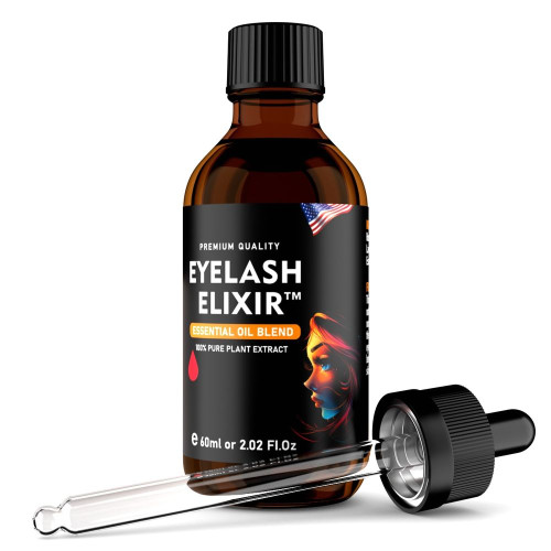 Eyelash Elixir™ Essential Oil Blend, Premium Grade, 60ml Eyelash Elixir™ Essential Oil Blend, Premium Grade, 60ml