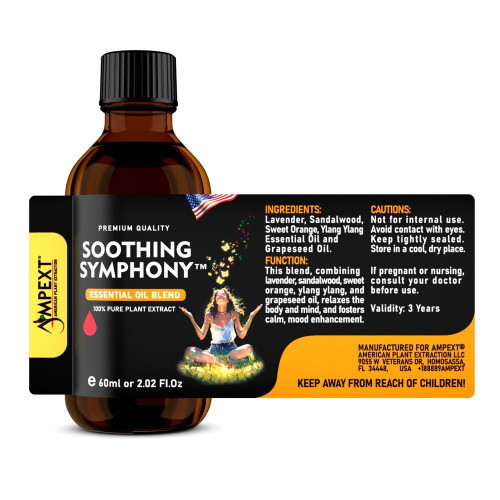 Soothing Symphony™ Essential Oil Blend, Premium Grade, 60ml Soothing Symphony™ Essential Oil Blend, Premium Grade, 60ml