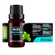 Basil (Ocimum basilicum) 100% Essential Oil, Premium Grade, 10ml Basil (Ocimum basilicum) 100% Essential Oil, Premium Grade, 10ml