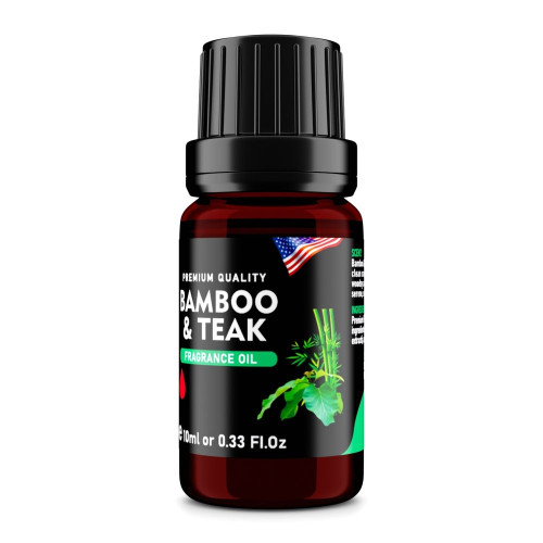 Bamboo & Teak Premium Fragrance Oil, 10ml Bamboo & Teak Premium Fragrance Oil, 10ml