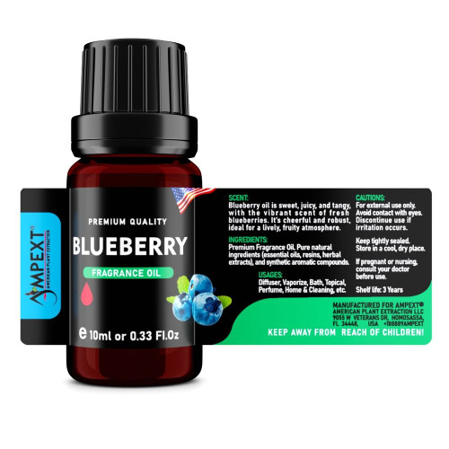 Blueberry Premium Fragrance Oil, 10ml Blueberry Premium Fragrance Oil, 10ml