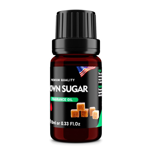 Brown Sugar Premium Fragrance Oil, 10ml Brown Sugar Premium Fragrance Oil, 10ml