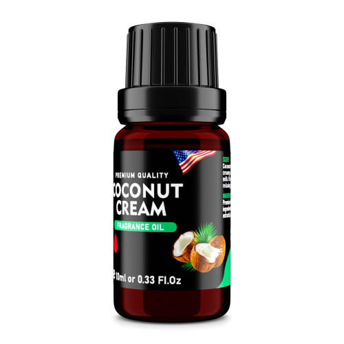 Coconut Cream Premium Fragrance Oil, 10ml Coconut Cream Premium Fragrance Oil, 10ml