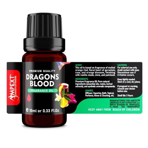 Dragons Blood Premium Fragrance Oil, 10ml Dragons Blood Premium Fragrance Oil, 10ml