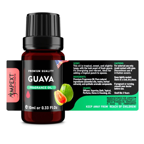 Guava Premium Fragrance Oil, 10ml Guava Premium Fragrance Oil, 10ml