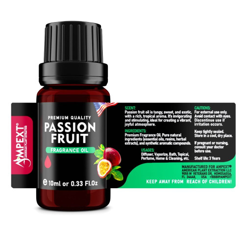 Passion Fruit Premium Fragrance Oil, 10ml Passion Fruit Premium Fragrance Oil, 10ml