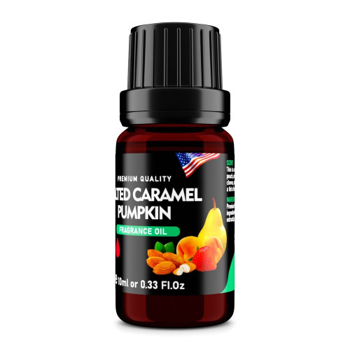 Salted Caramel Pumpkin Premium Fragrance Oil, 10ml Salted Caramel Pumpkin Premium Fragrance Oil, 10ml