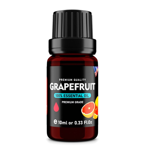 Grapefruit (Citrus paradisi) 100% Essential Oil, Premium Grade, 10ml Grapefruit (Citrus paradisi) 100% Essential Oil, Premium Grade, 10ml