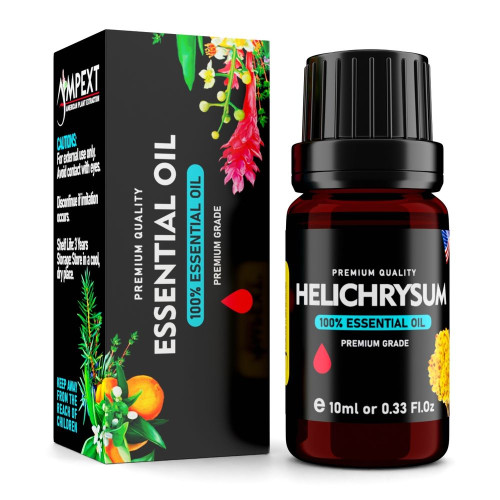 Helichrysum (Helichrysum italicum) 100% Essential Oil, Premium Grade, 10ml Helichrysum (Helichrysum italicum) 100% Essential Oil, Premium Grade, 10ml