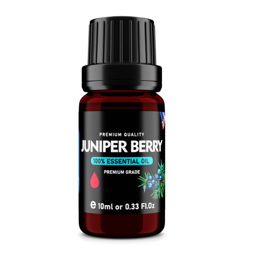 Juniper Berry (Juniperus communis) 100% Essential Oil, Premium Grade, 10ml Juniper Berry (Juniperus communis) 100% Essential Oil, Premium Grade, 10ml