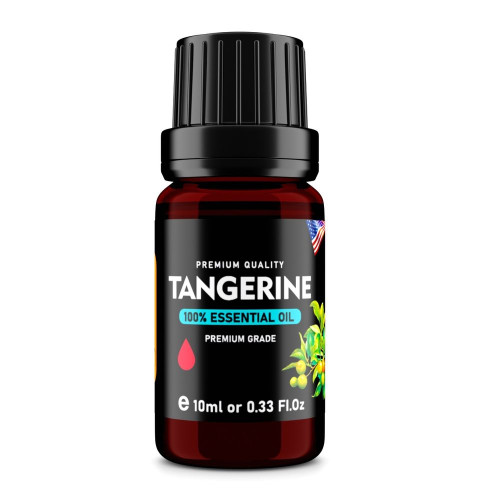 Tangerine (Citrus reticulata) 100% Essential Oil, Premium Grade, 10ml Tangerine (Citrus reticulata) 100% Essential Oil, Premium Grade, 10ml